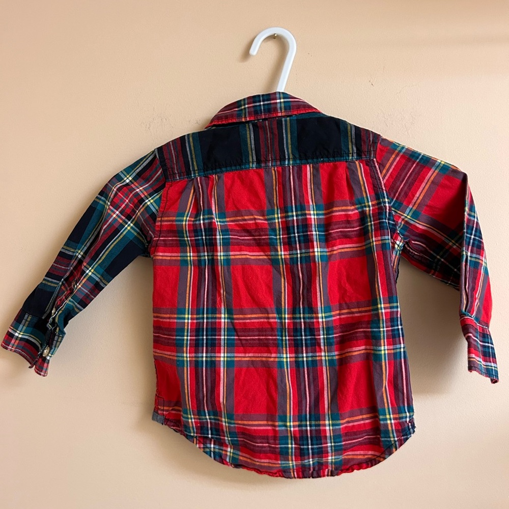 Baby Gap Plaid Collar Shirt - Picture 2 of 2